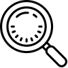 Search find, detective, scan, magnify, magnified, zoom, magnifying glass, details, exploration, finder, explore, look for, seek, identify, search button, searh, instagram search